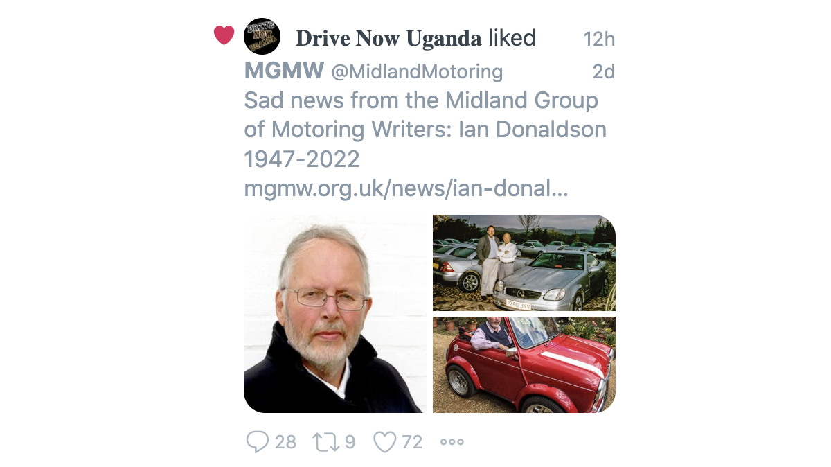 Drive Now Uganda on Twitter